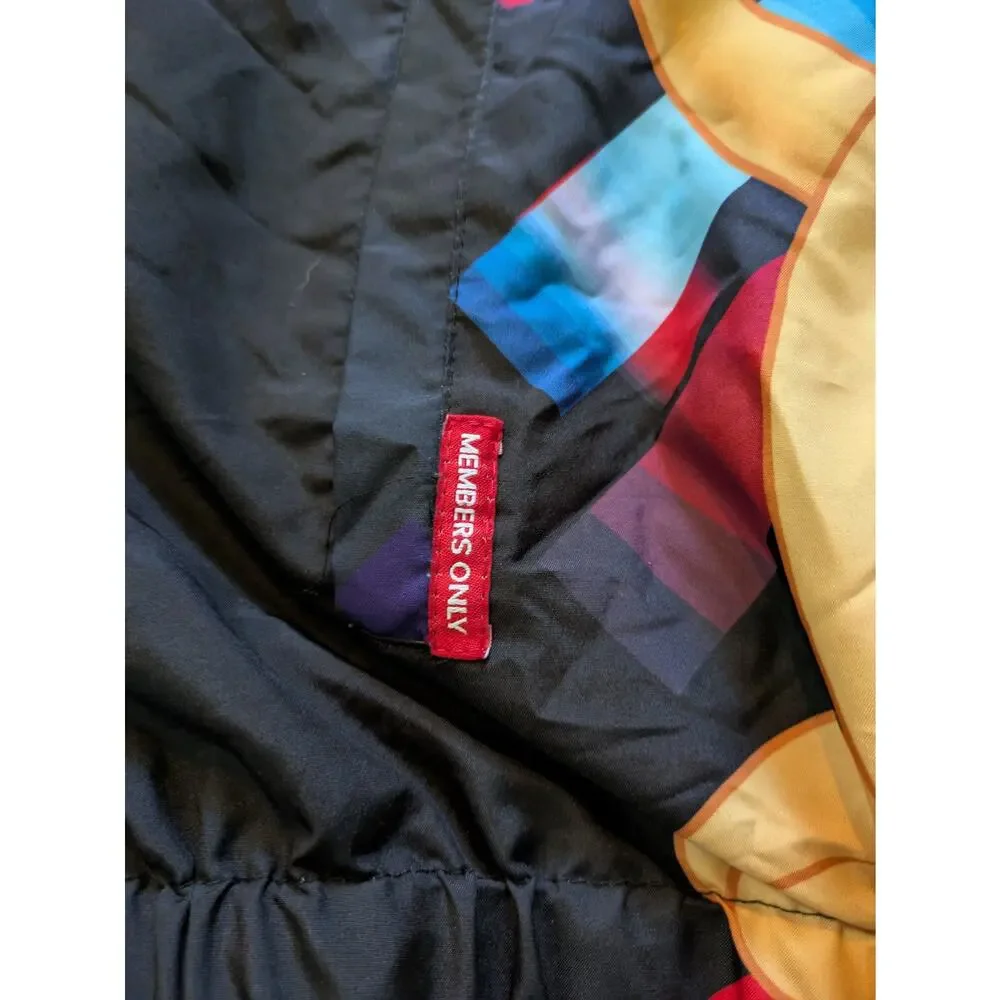 Members Only Tom & Jerry Limited Edition Print Windbreaker Rain Jacket - Large - Picture 7 of 16